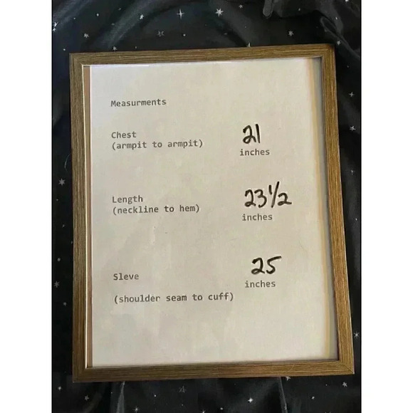 Long sleeve sheer black shirt with stars plus size 4XL - Picture 5 of 8